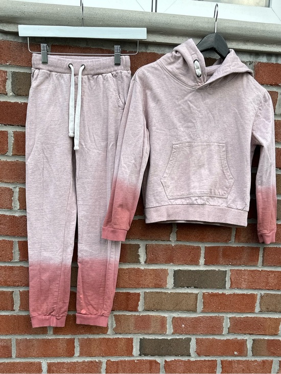 Joe's Jeans Other - Joe's Kids Pink Ombré tie-dye Hoodie & Joggers Set Size M(8-10)